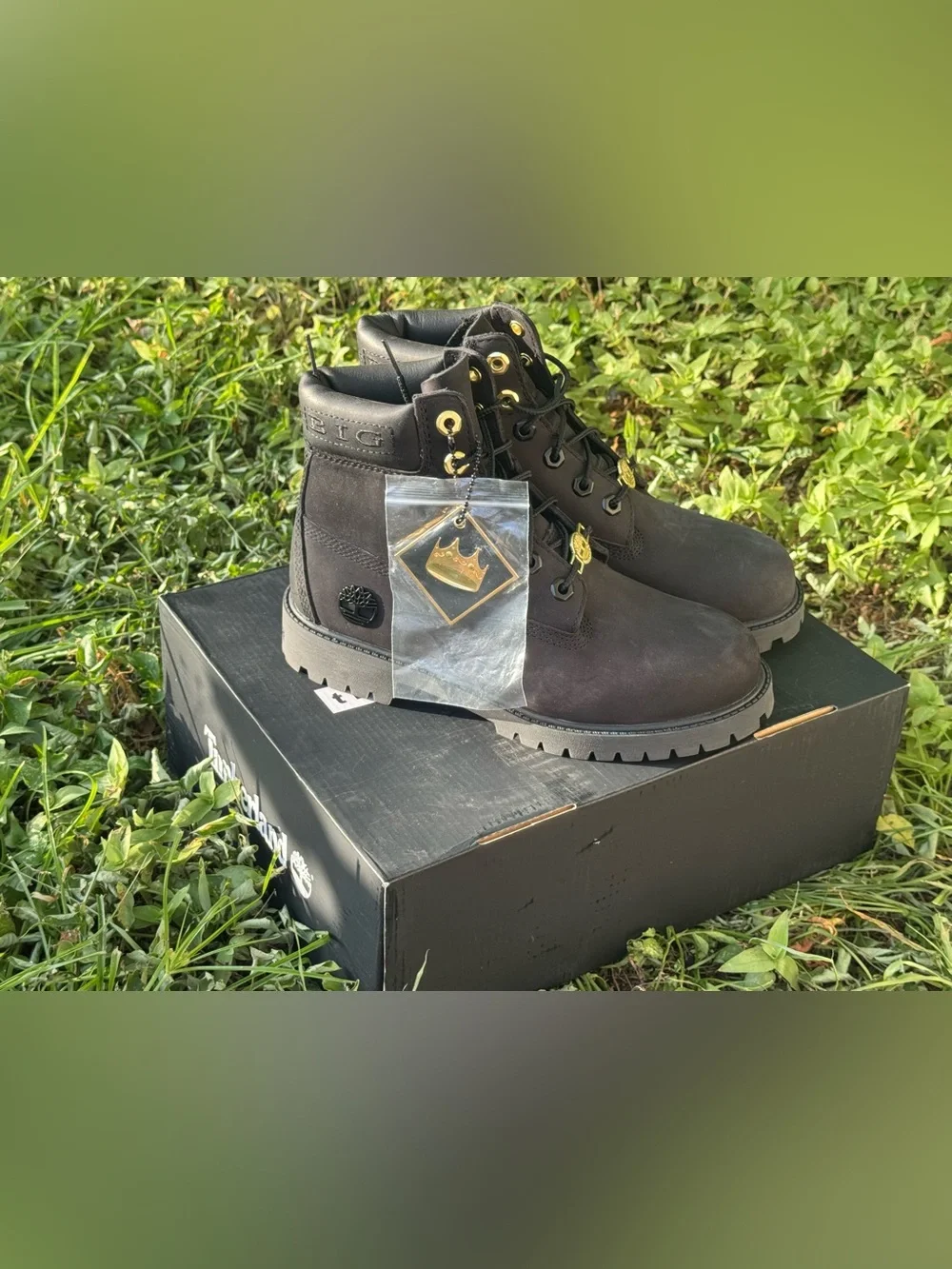 Timberland Notorious B.I.G 30th Anniversary Boots 4.5M 6.5 W Limited edition New